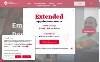 STL Urgent Dental (West County) website
