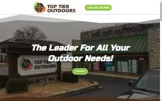 Top Tier Outdoors of Ballwin website