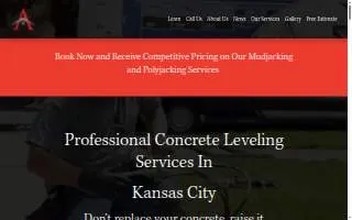 Affordable Mudjacking Concrete Lifting of Belton website