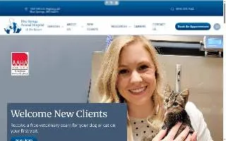 Blue Springs Animal Hospital: Carey Jerry DVM website