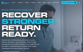 Core Medical Center website