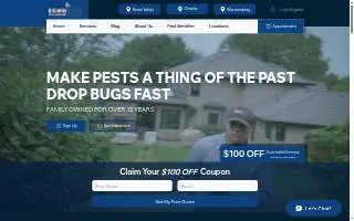 Echo Pest Control of Blue Springs website