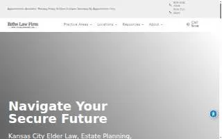 Paths Law Firm of Blue Springs website