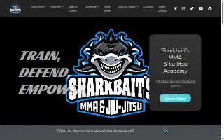 Sharkbait's MMA & Jiu Jitsu Academy website
