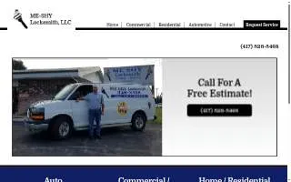 ME-SHY Locksmith, LLC website