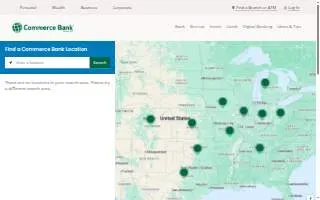 Commerce Bank of Branson website