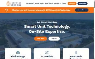 Easy Stop Storage - Branson website