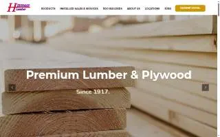 Herrman Lumber website