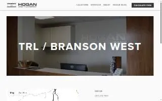 Hogan Land Title Company - TRL Branson West website