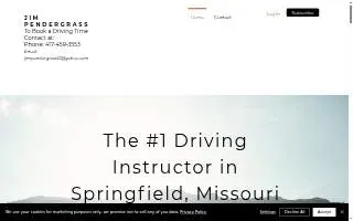 Jim Pendergrass Driving School LLC of Branson website