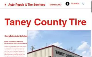 Taney County Tire website