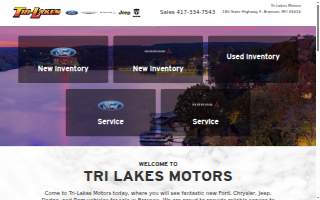 Tri Lakes Motors Ford Dodge Chrysler Jeep Ram
