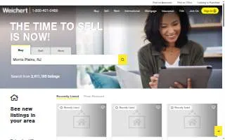 Weichert Realtors - The Griffin Company Branson website