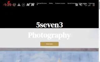 5seven3 Photography. LLC of Cape Girardeau website