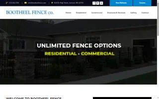 Bootheel Fence Co of Cape Girardeau website