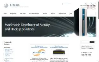 CPU Inc. website