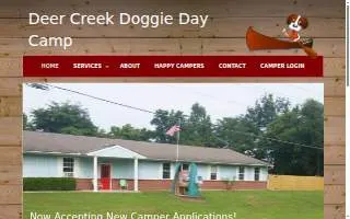 Deer Creek Doggie Day Camp website