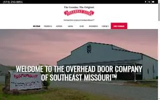 Overhead Door Company of Southeast Missouri™ website