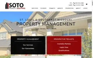 SOTO Property Solutions of Cape Girardeau website
