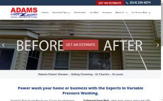 Adams Power Shower of Chesterfield