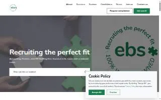 EBS Recruiters LLC website