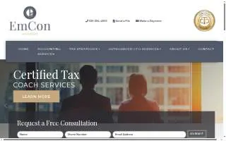EmCon Advisors website