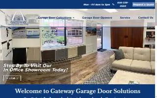 Gateway Garage Door Solutions of Chesterfield website