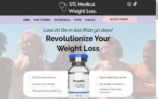 STL Medical Weight Loss of Chesterfield website