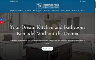 Thompson Price Kitchens, Baths & Home of Chesterfield website