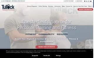 Tullock Fitness & Performance website