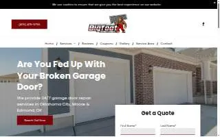 24/7 Garage Door Services LLC of Clayton website