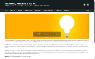 Rosenthal Packman & Co Pc: Balser Joan CPA website