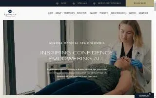 Aurora Medical Spa of Columbia website