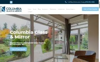 Columbia Glass & Mirror website