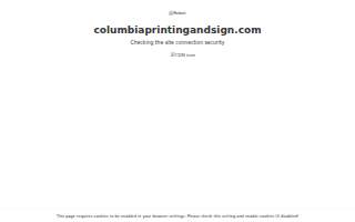 Columbia Printing and Sign
