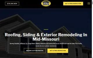 CoMo Premium Exteriors of Columbia website