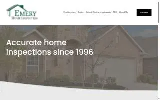 Emery Home Inspection LLC website
