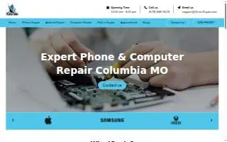 iGenie Repair website