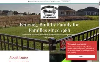James Fencing LLC website
