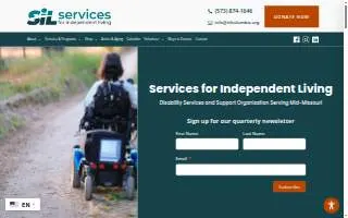 Services for Independent Living website