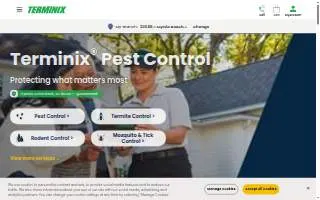 Terminix of Columbia website