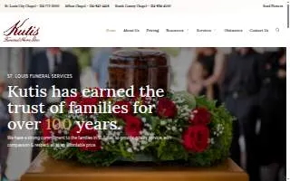 Kutis Funeral Homes of Concord website