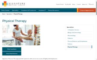 Signature Physical Therapy - South County of Concord