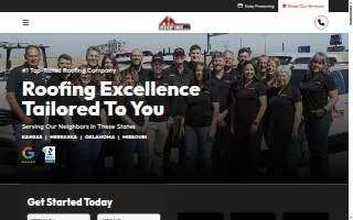 A-R Roofing & Exteriors of Creve Coeur website