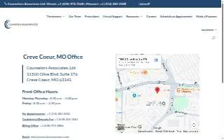 Counselors Associates Ltd Creve Coeur website