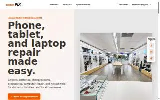 Custom Fix website