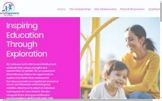Early Explorers Academy Inc. website