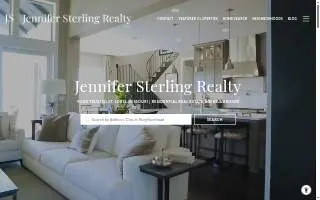 Jennifer Sterling Realty website