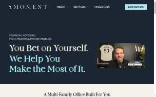 Moment Private Wealth of Creve Coeur website