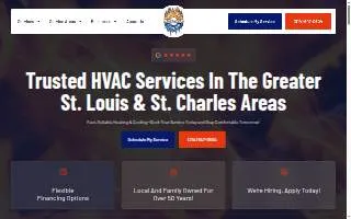 Unique Heating and Cooling of Creve Coeur website